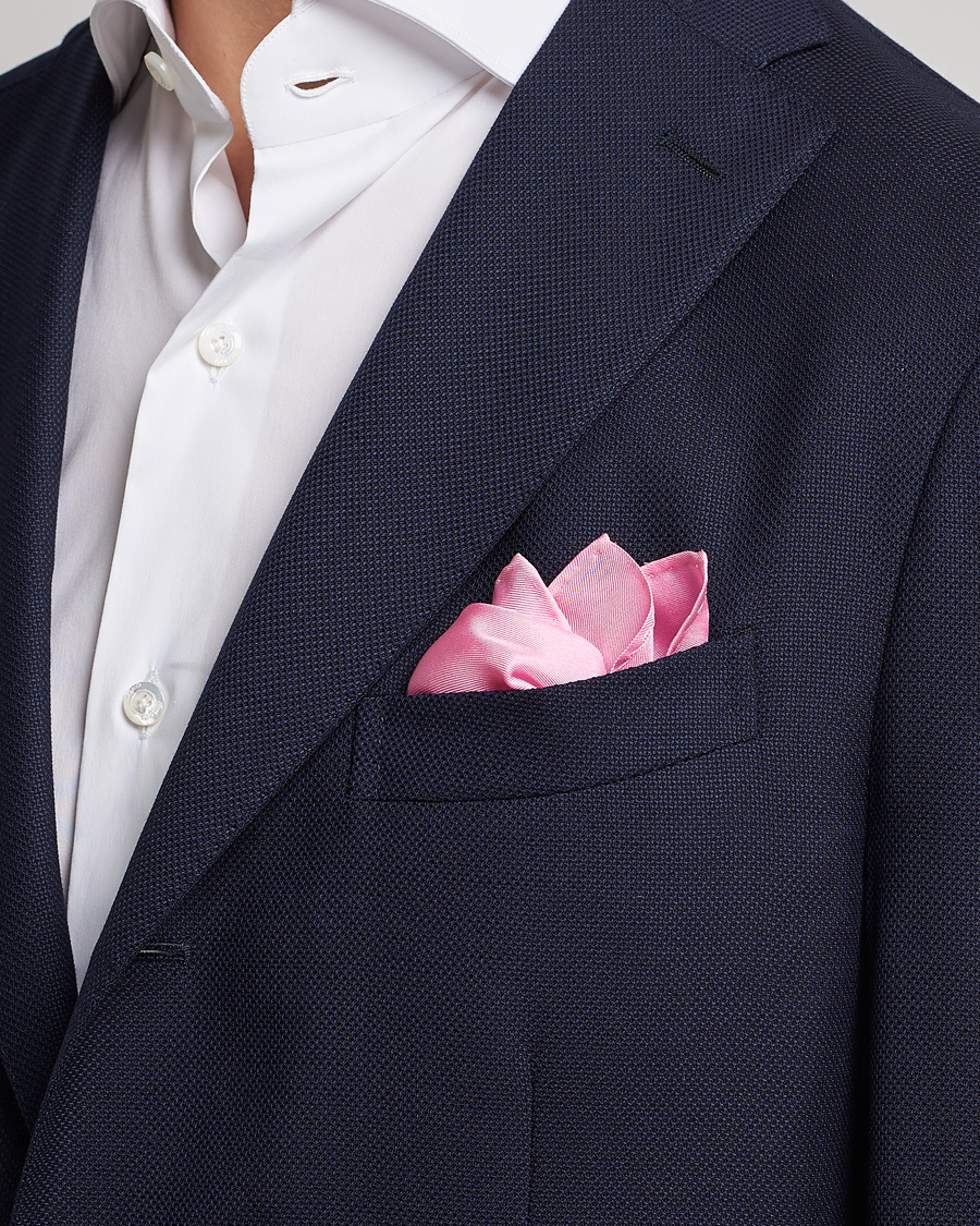 Heren |  | Amanda Christensen | Handkercheif Silk Pink