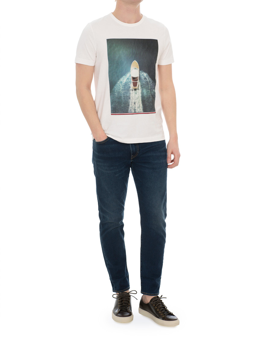 Heren | T-shirts | Tommy Hilfiger | Summer Photo Printed Crew Neck Tee Snow White