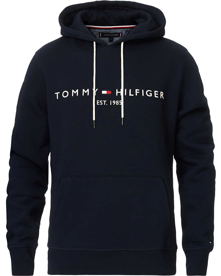 Heren | Truien | Tommy Hilfiger | Logo Hoodie Sky Captain