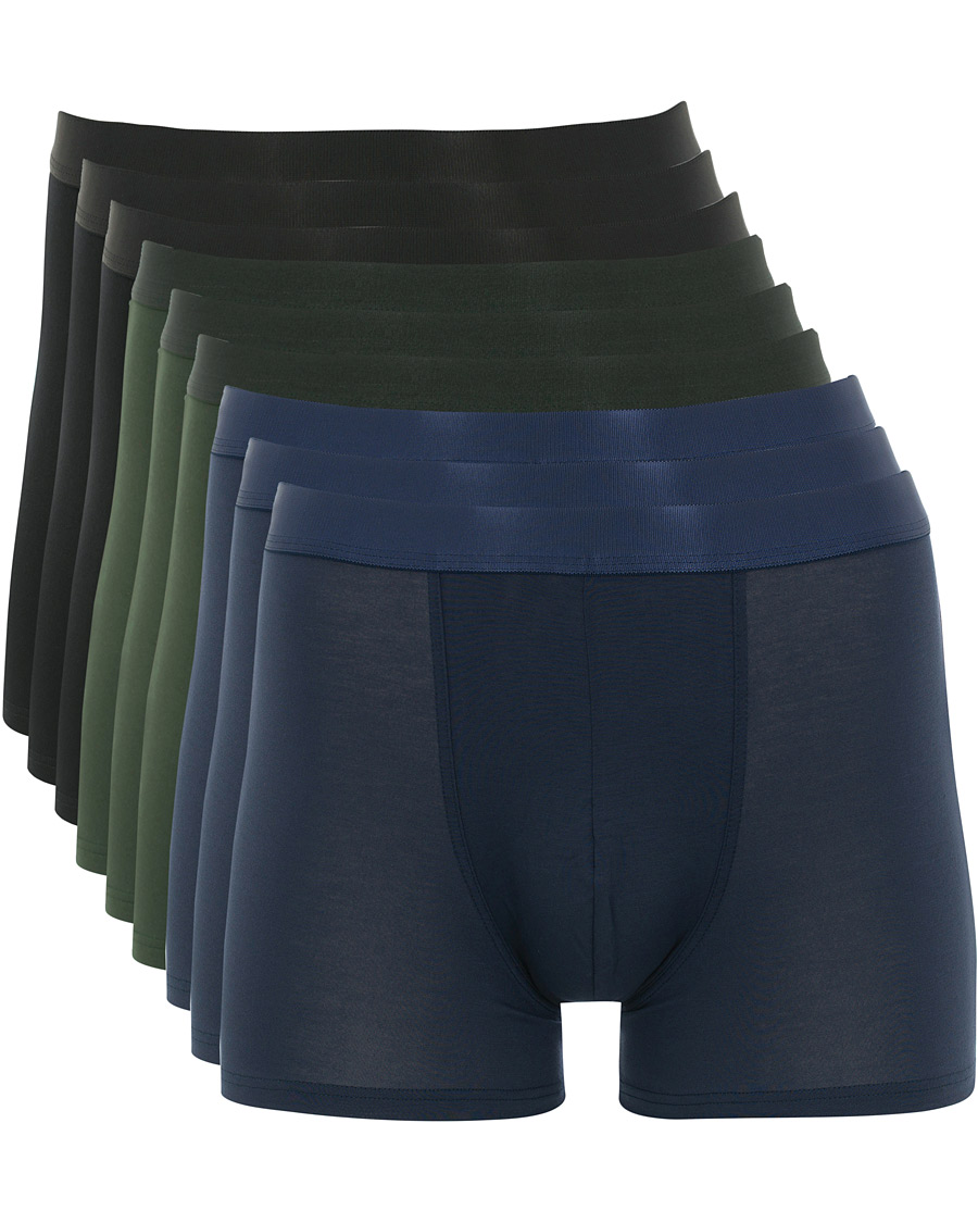 Heren | Ondergoed | CDLP | 9-Pack Boxer Brief Black/Army/Navy