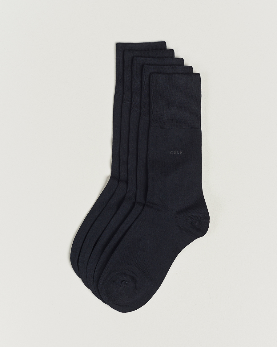 Heren | Ondergoed | CDLP | 5-Pack Bamboo Socks Navy Blue
