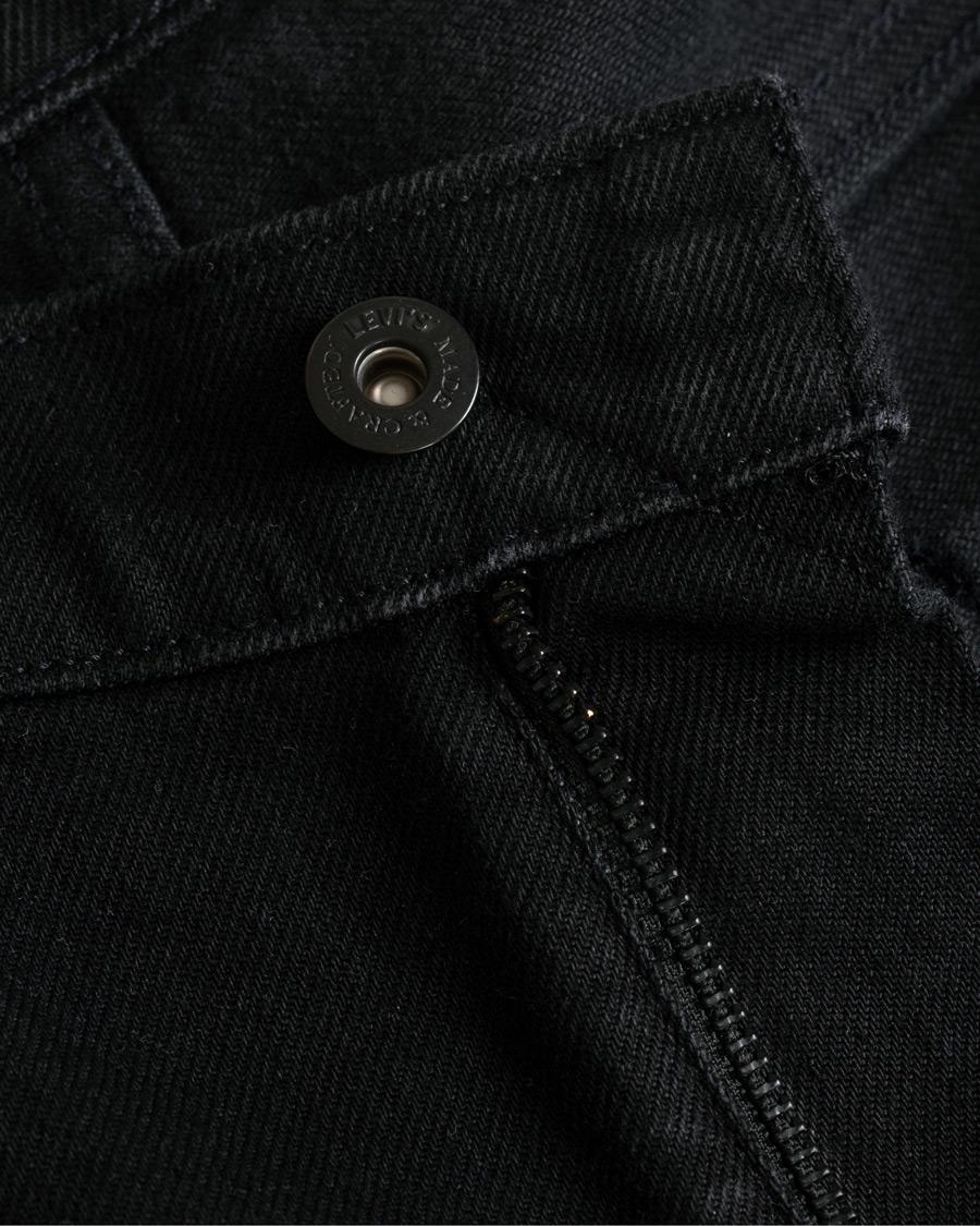 Heren | Jeans | Levi's Made & Crafted | 511 Slim Fit Stretch Black Rinse Jeans Black