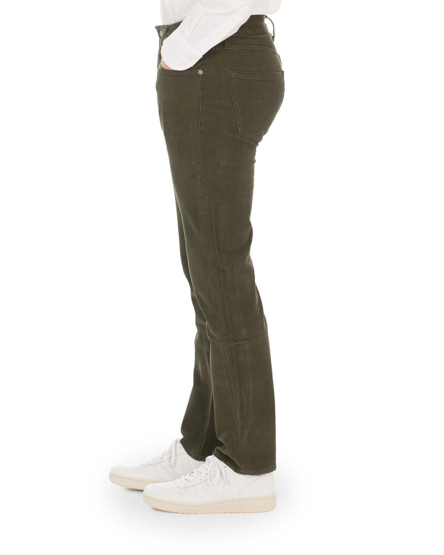 Heren | Broeken | Levi's | 511 Slim Fit Stretch Corduroy Trousers Olive Night