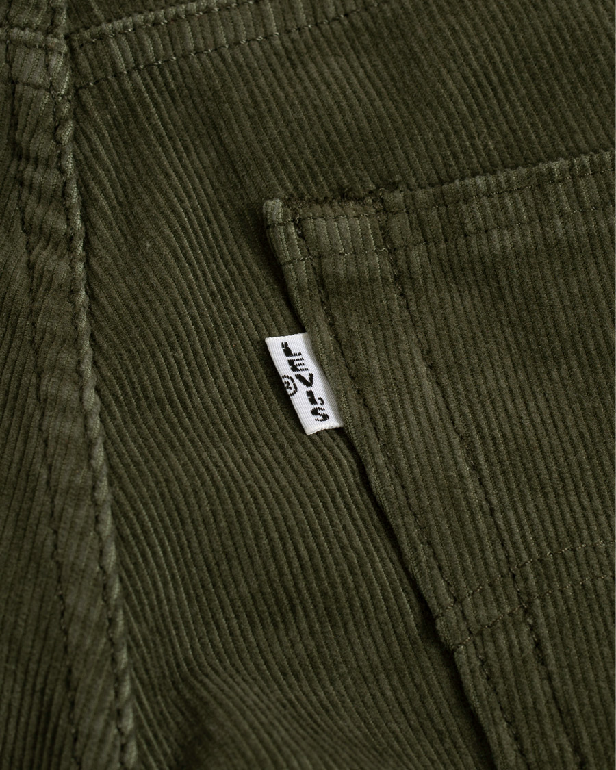 Heren | Broeken | Levi's | 511 Slim Fit Stretch Corduroy Trousers Olive Night