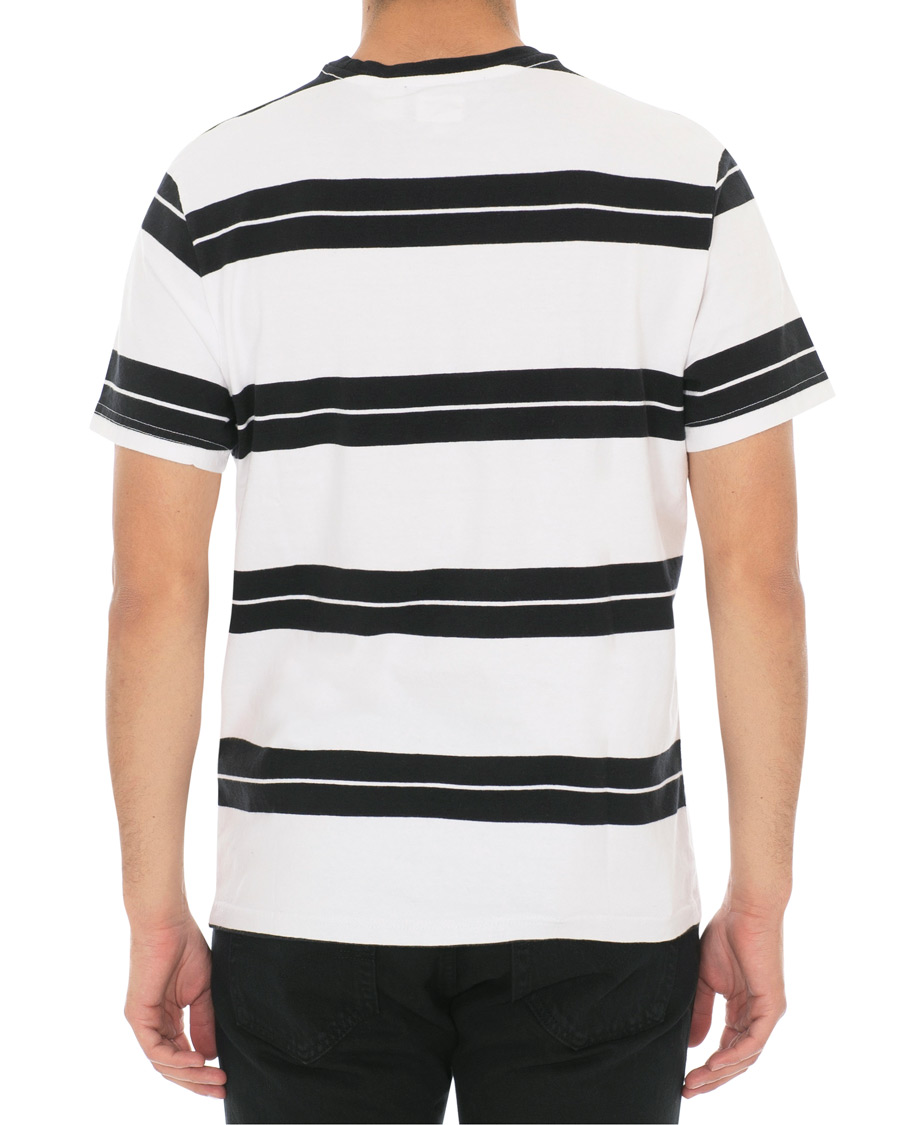 Heren | T-shirts | Levi's | Baby Tab Stripe Tee Black/White