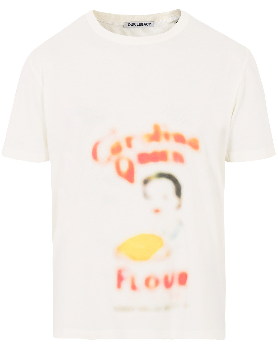 Heren | T-shirts | Our Legacy | New Box T-shirt Flour Print