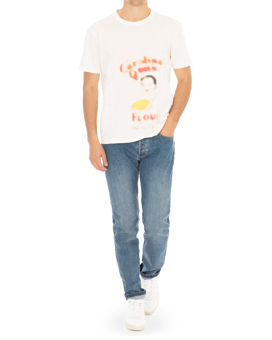 Heren | T-shirts | Our Legacy | New Box T-shirt Flour Print