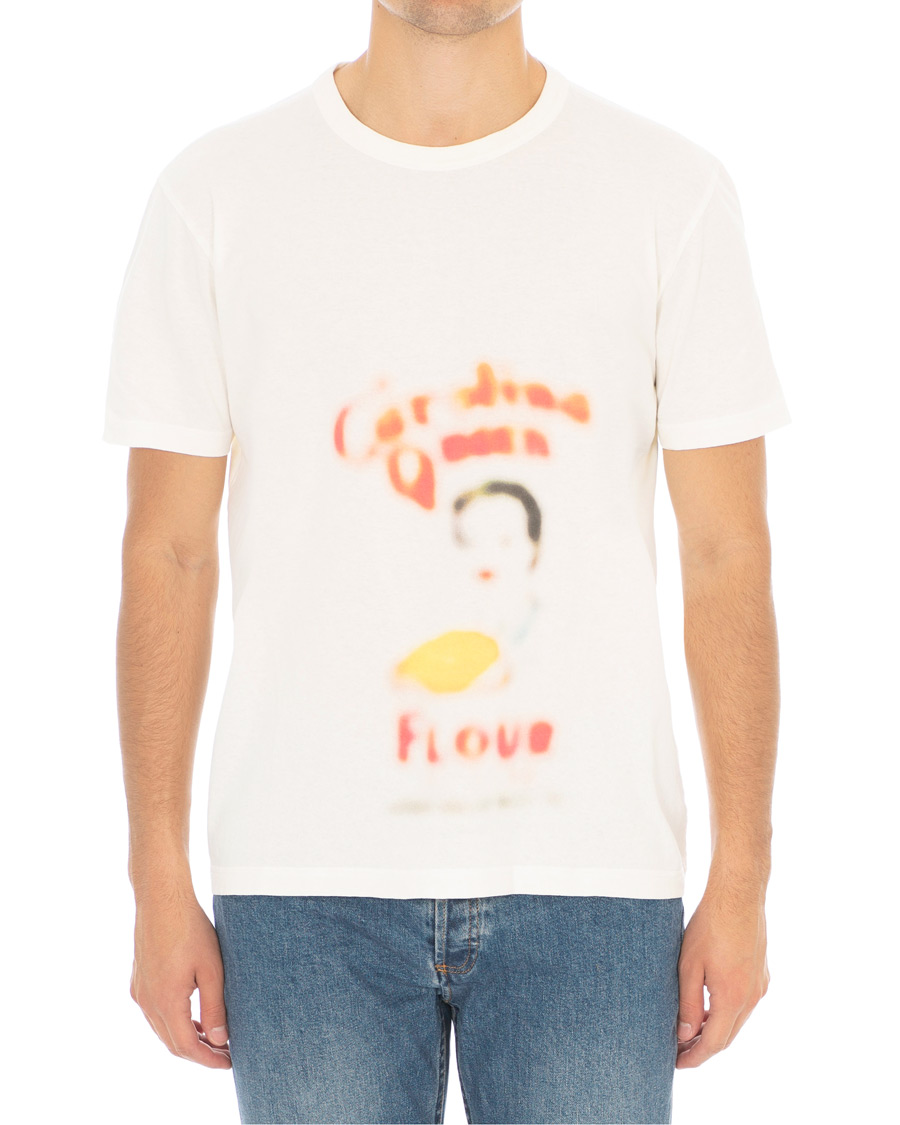 Heren | T-shirts | Our Legacy | New Box T-shirt Flour Print