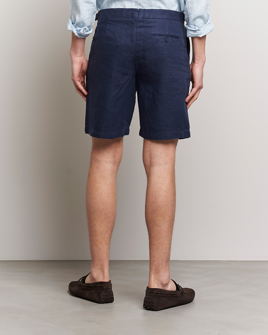 Heren | Korte broek | Orlebar Brown | Norwich Linen Shorts Navy