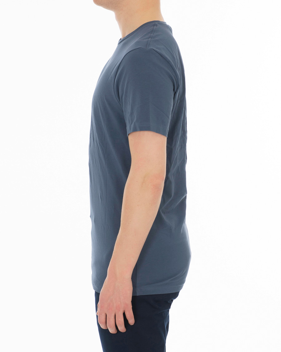 Heren | T-shirts | Bread & Boxers | Crew Neck Tee Sky Blue