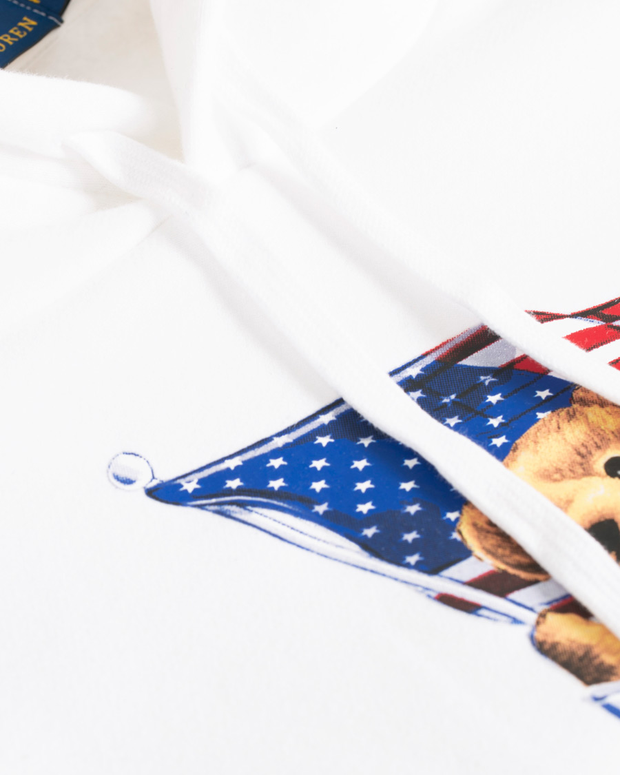 Heren | Truien | Polo Ralph Lauren | Chariots Of Fire Bear Hoodie White