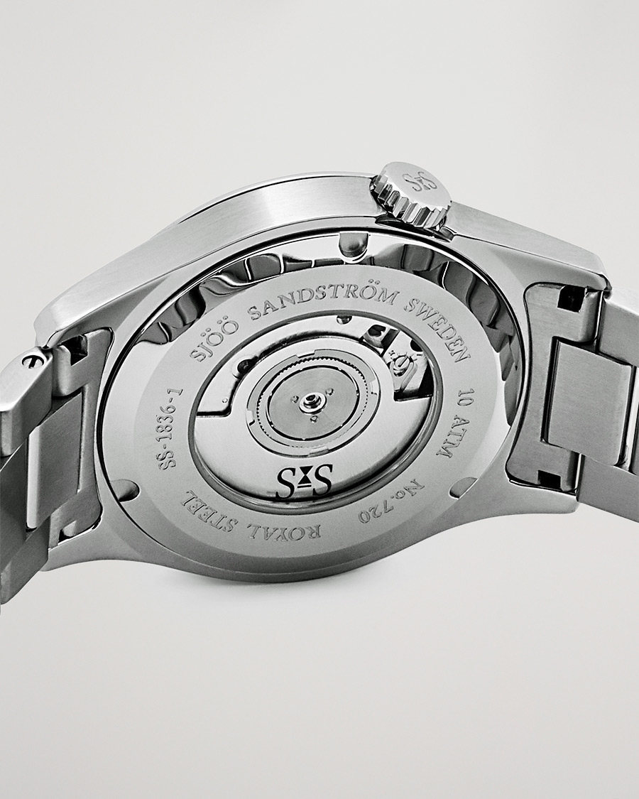 Heren | Sjöö Sandström Royal Steel Classic 36mm Blue and Steel | Sjöö Sandström | Royal Steel Classic 36mm Blue and Steel