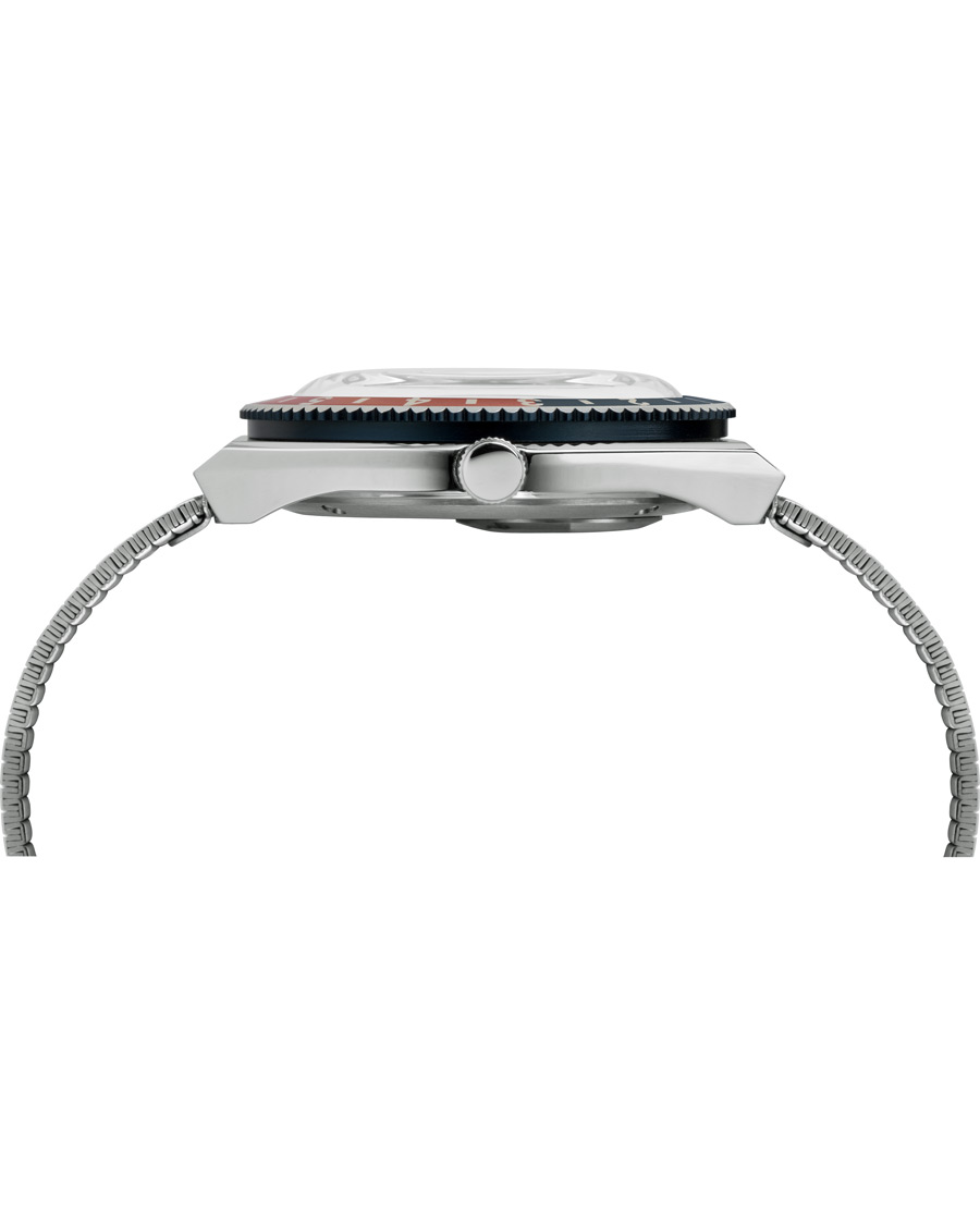 Heren | Timex Q Reissue 1979 Silver/Blue Dial | Timex | Q Reissue 1979 Silver/Blue Dial