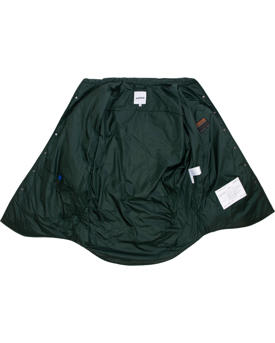 Heren | Jassen | Aspesi | Marvin Nylon Shirt Jacket Dark Green
