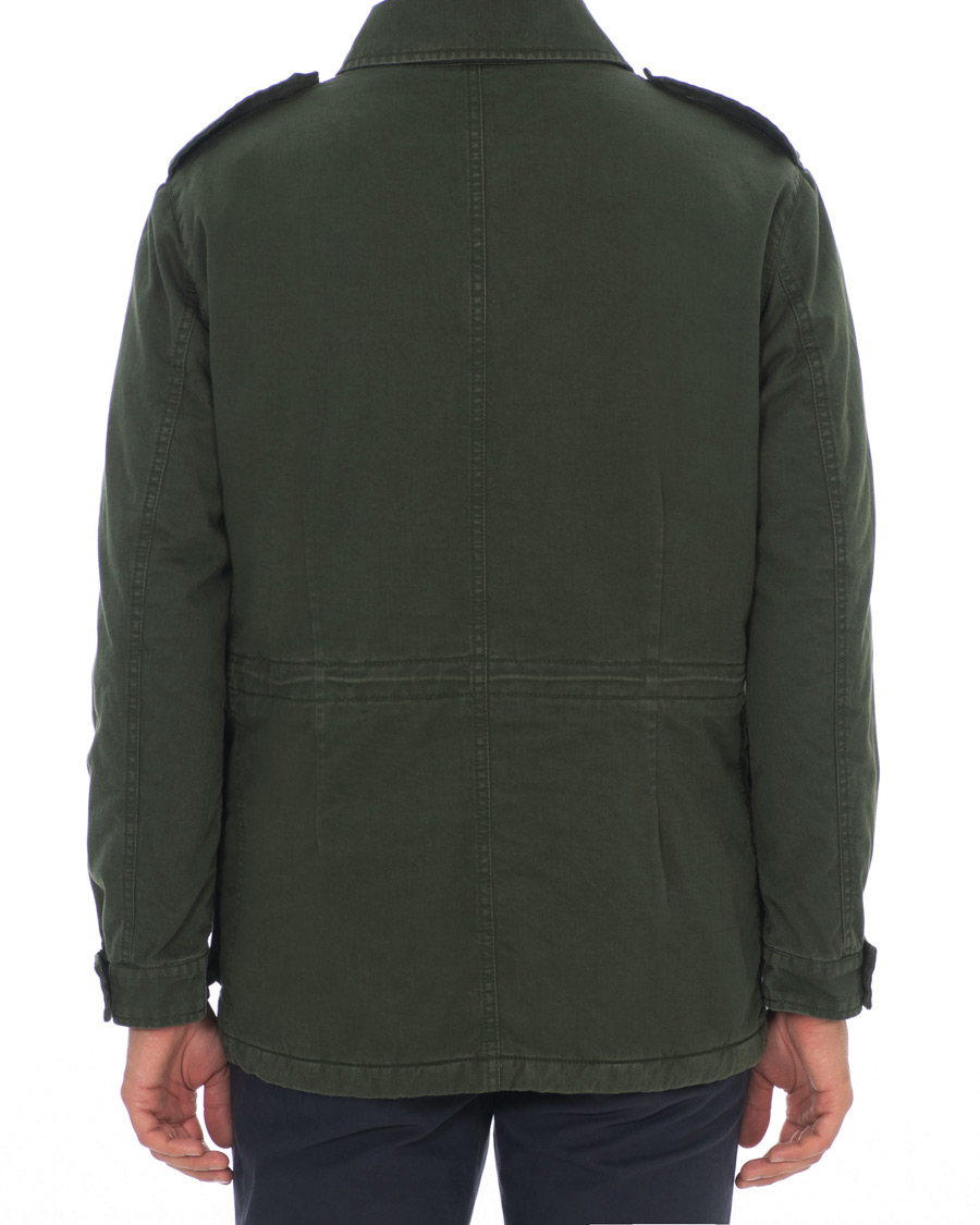 Heren | Jassen | Aspesi | Vancouver Thermore Lining Cotton Field Jacket Military