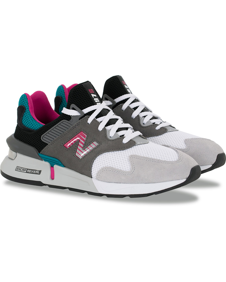 Heren | New Balance 997S Sneaker Grey/Green | New Balance | 997S Sneaker Grey/Green