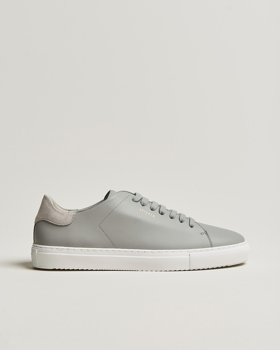 Heren |  | Axel Arigato | Clean 90 Sneaker Light Grey Leather