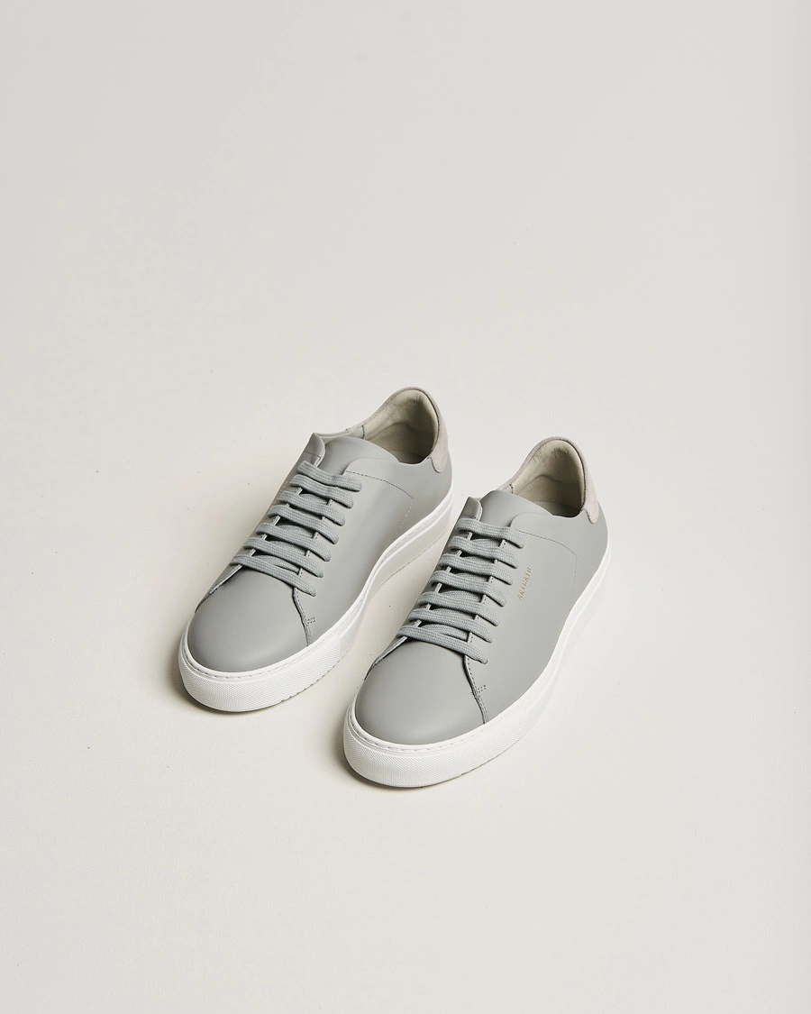 Heren |  | Axel Arigato | Clean 90 Sneaker Light Grey Leather