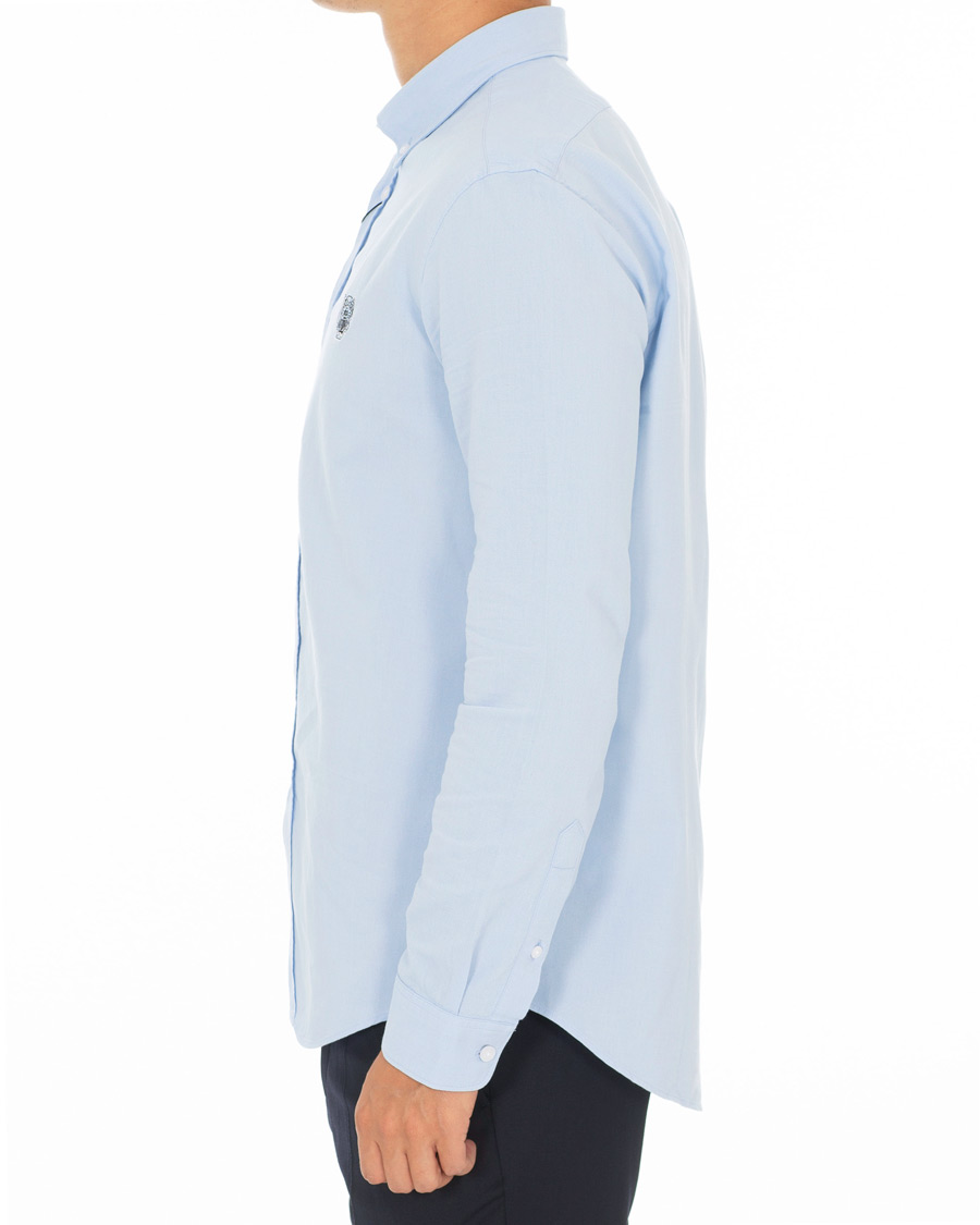 Heren | Overhemden | KENZO | Slim Fit Oxford Shirt Light Blue