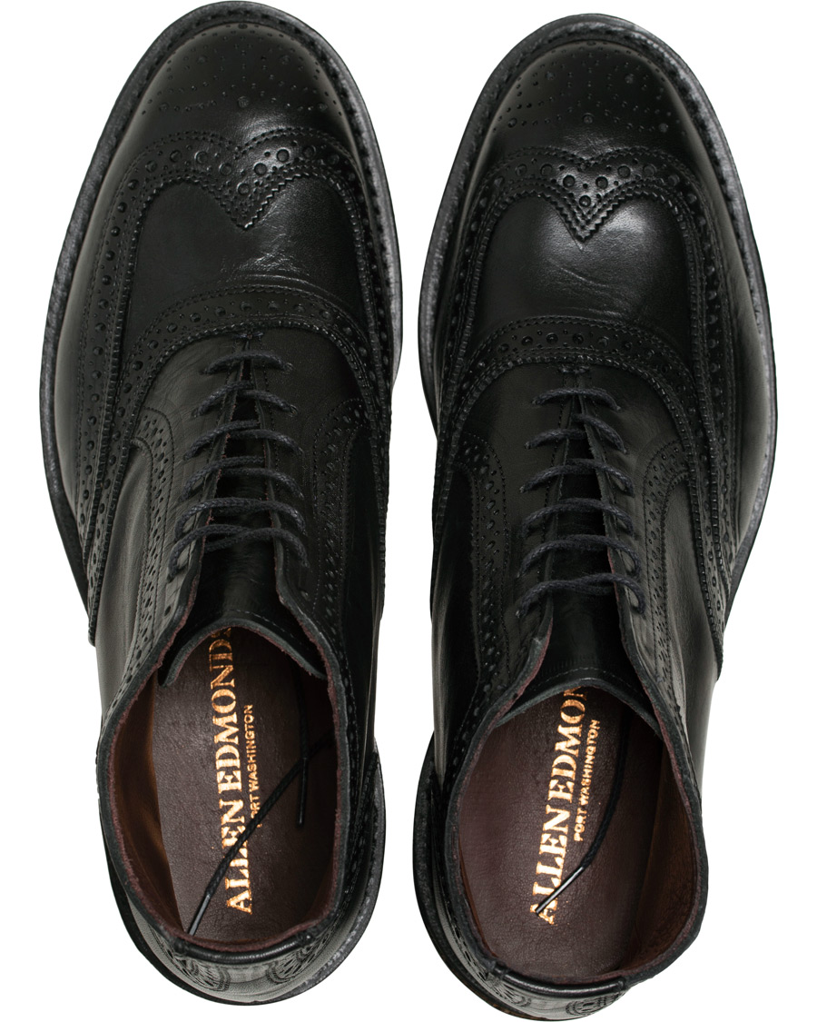 Heren | Allen Edmonds Stirling Leather Boots Black | Allen Edmonds | Stirling Leather Boots Black
