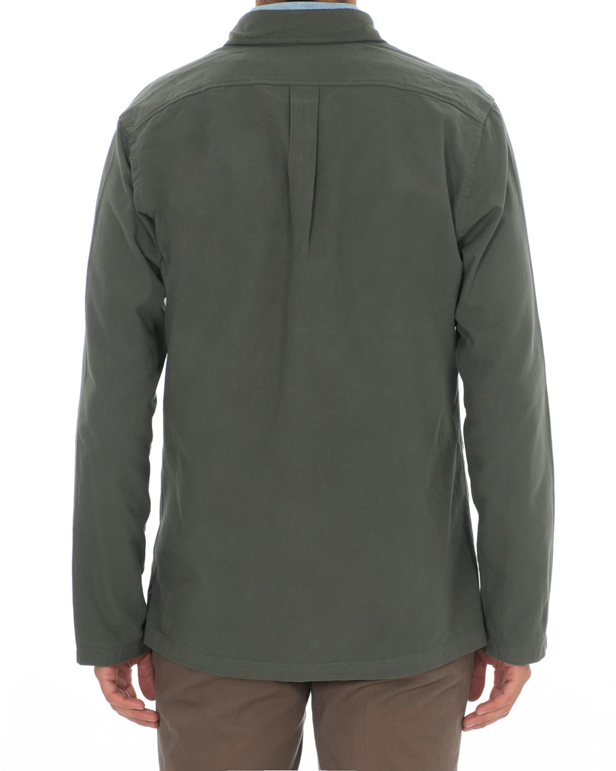 Heren | Overhemden | Eton | Oxford Overshirt Green