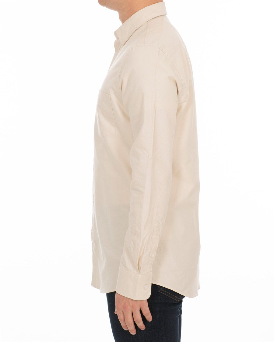 Heren | Overhemden | Filippa K | Tim Oxford Shirt Bisque