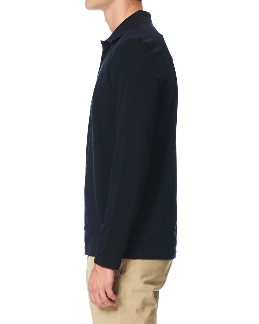Heren | Truien | Filippa K | Luke Lycra Poloshirt Navy