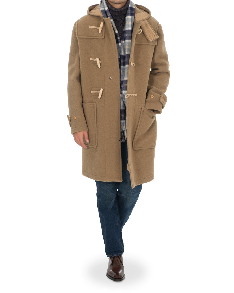 Heren | Jassen | Gloverall | 575 Monty Original Duffle Coat Camel