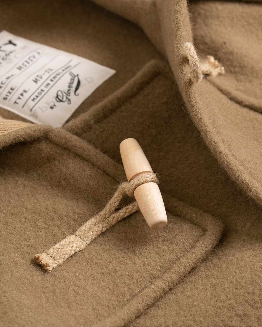 Heren | Jassen | Gloverall | 575 Monty Original Duffle Coat Camel