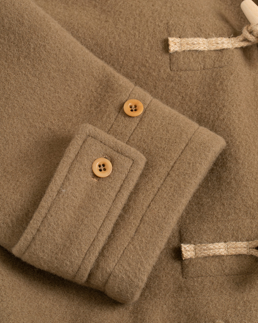 Heren | Jassen | Gloverall | 575 Monty Original Duffle Coat Camel