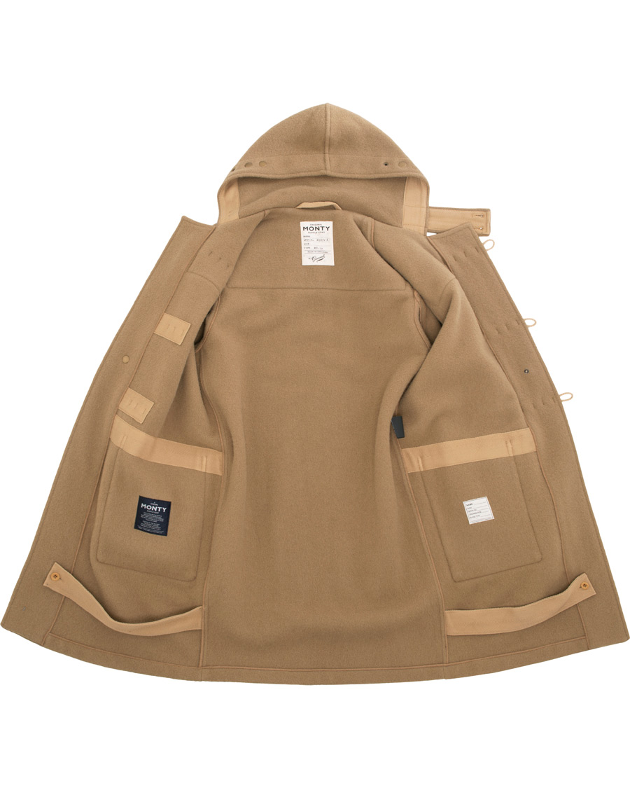 Heren | Jassen | Gloverall | 575 Monty Original Duffle Coat Camel