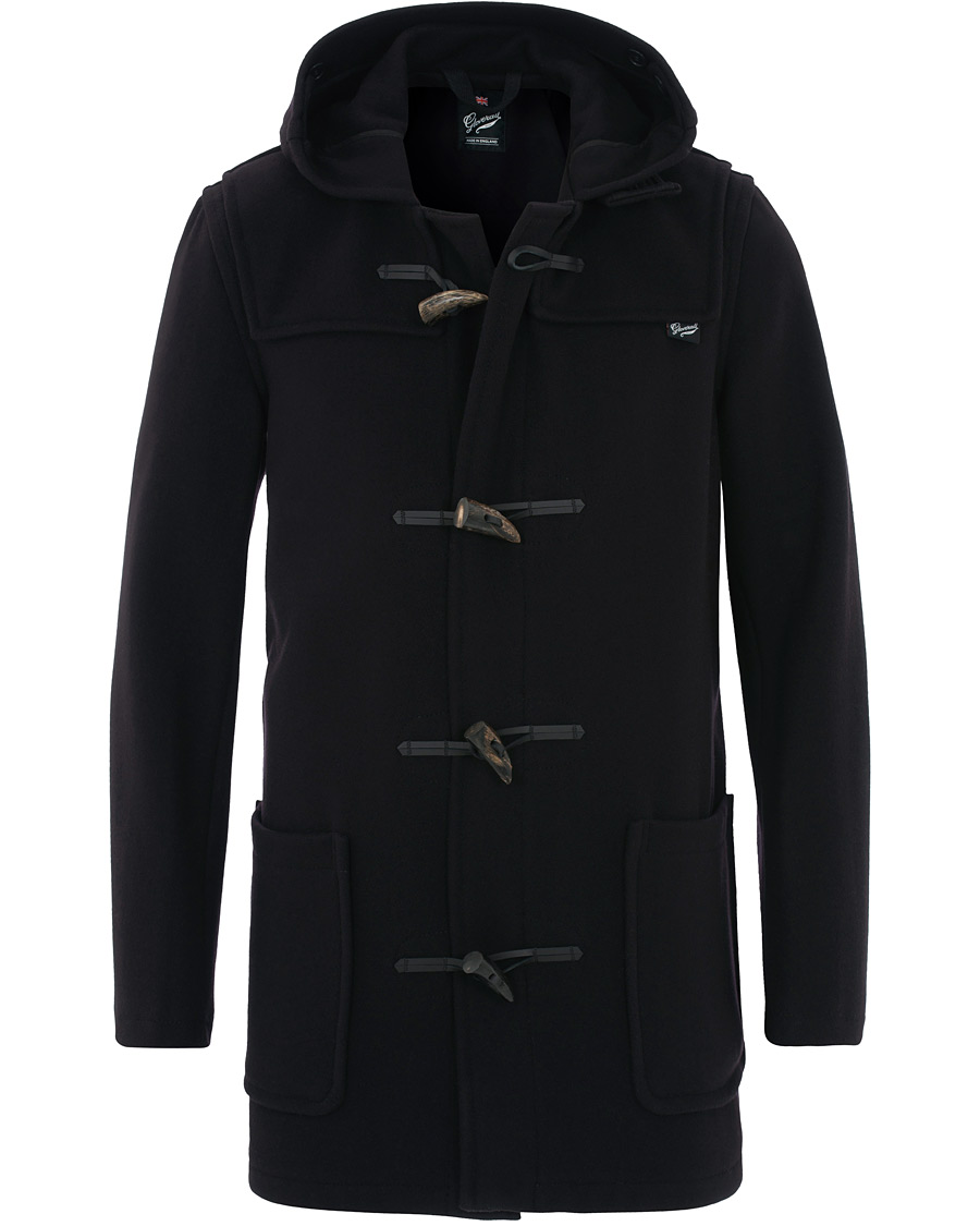 Heren | Jassen | Gloverall | Mens Mid Length Duffle Navy