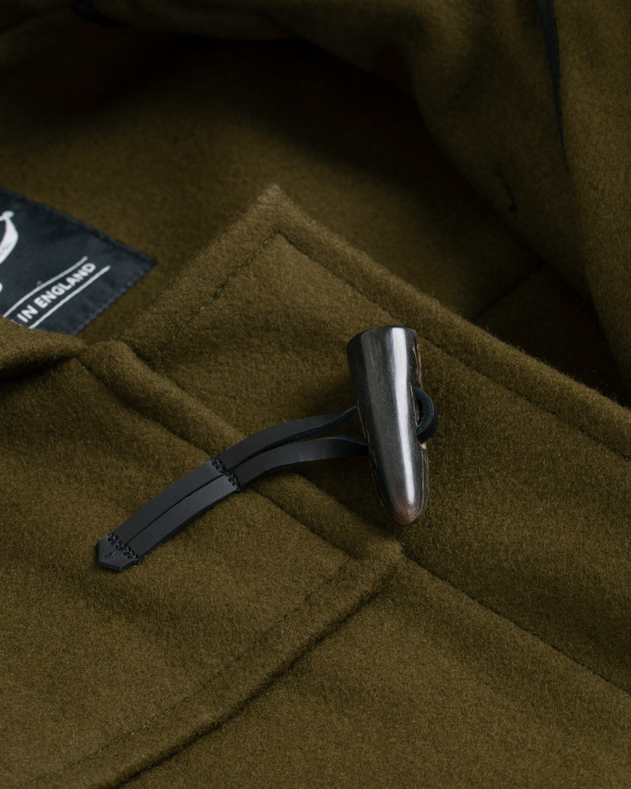 Heren | Jassen | Gloverall | Mens Mid Length Duffle Loden