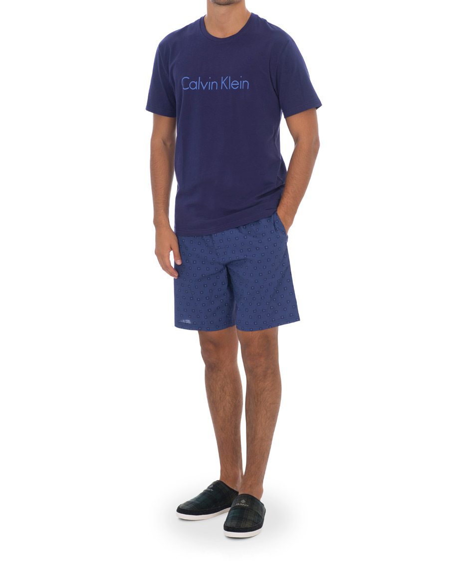 Heren | Pyjama's en gewaden | Calvin Klein | Short Pyjama Set Blue