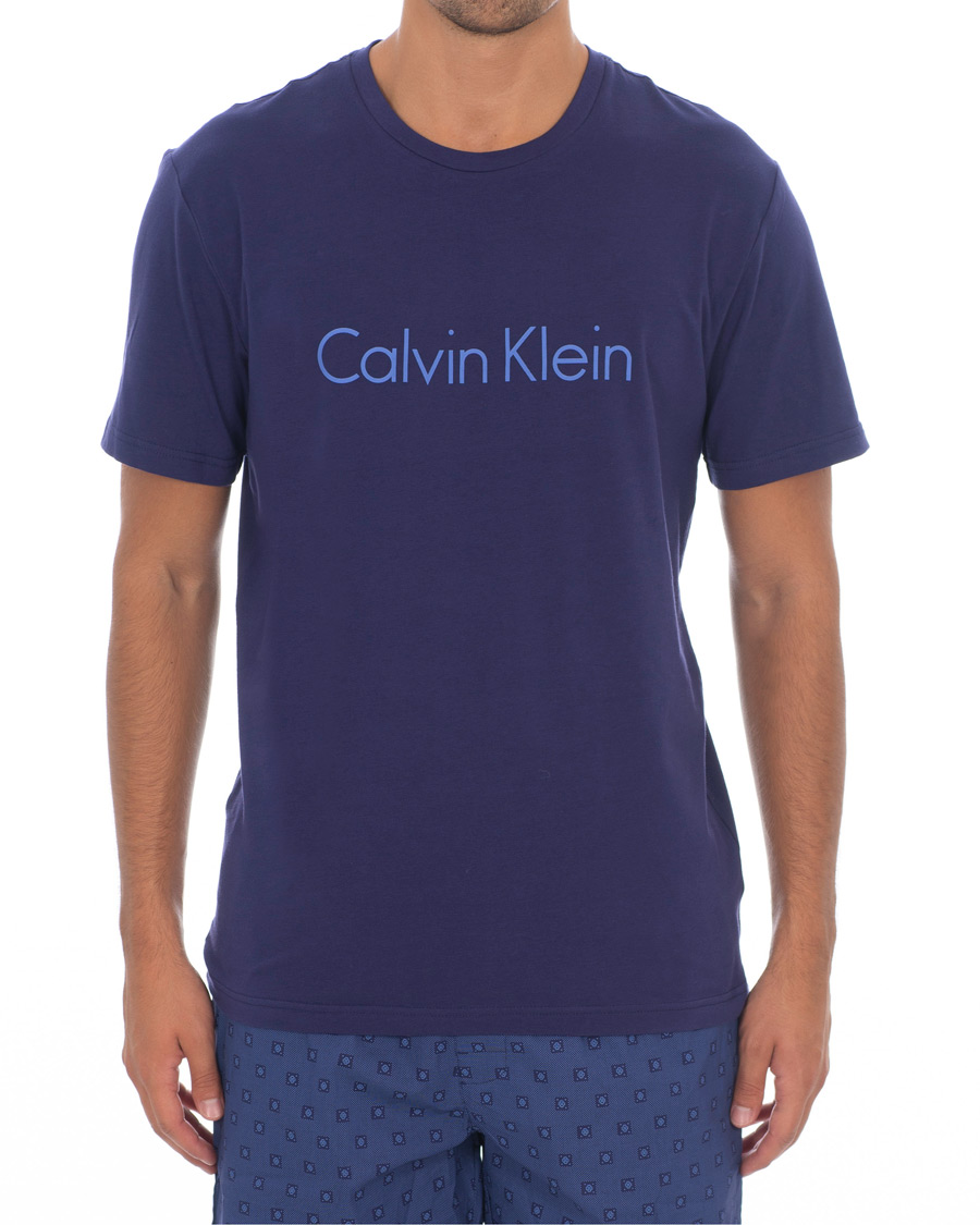 Heren | Pyjama's en gewaden | Calvin Klein | Short Pyjama Set Blue