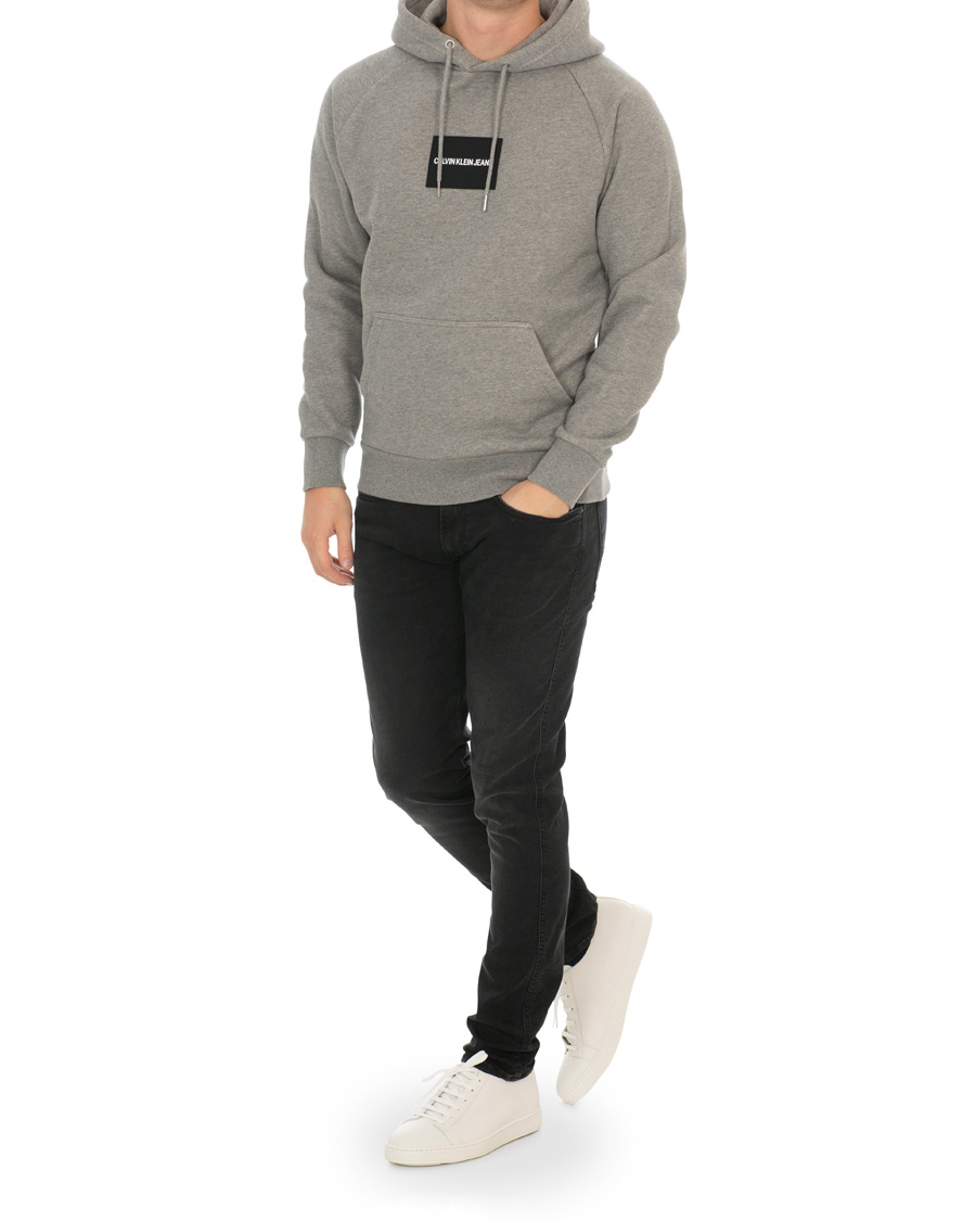 Heren | Truien | Calvin Klein Jeans | Colour Block Hoodie Grey