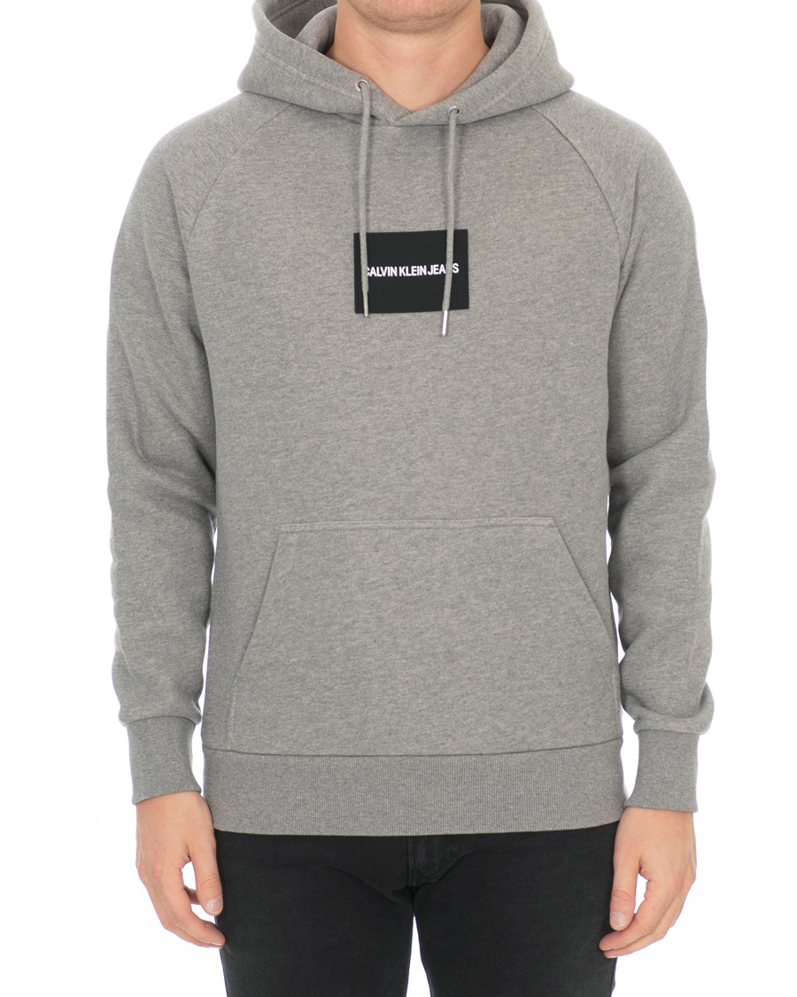 Heren | Truien | Calvin Klein Jeans | Colour Block Hoodie Grey