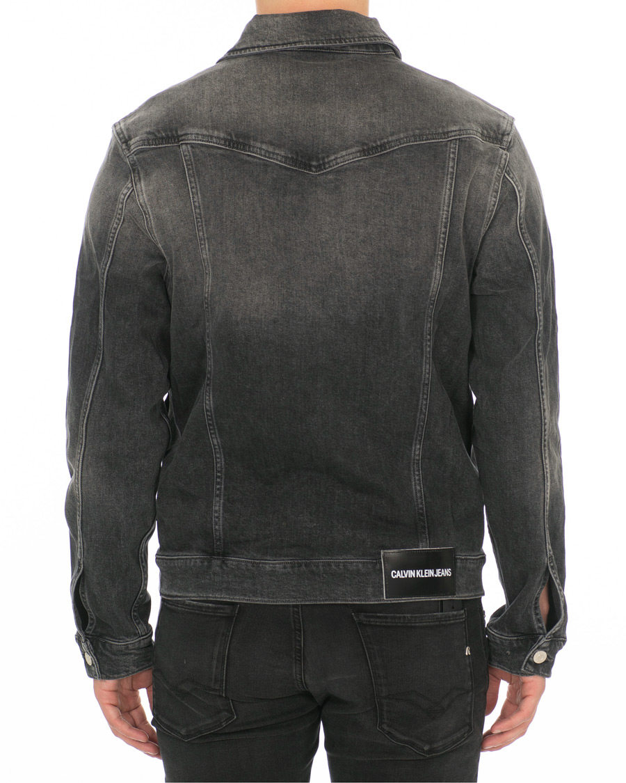 Heren | Jassen | Calvin Klein Jeans | Foundation Denim Jacket Washed Black