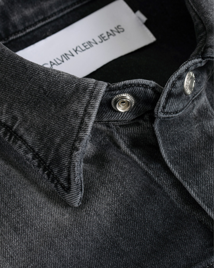 Heren | Jassen | Calvin Klein Jeans | Foundation Denim Jacket Washed Black