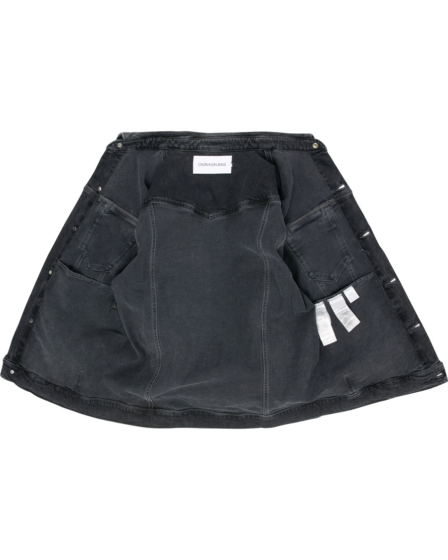 Heren | Jassen | Calvin Klein Jeans | Foundation Denim Jacket Washed Black
