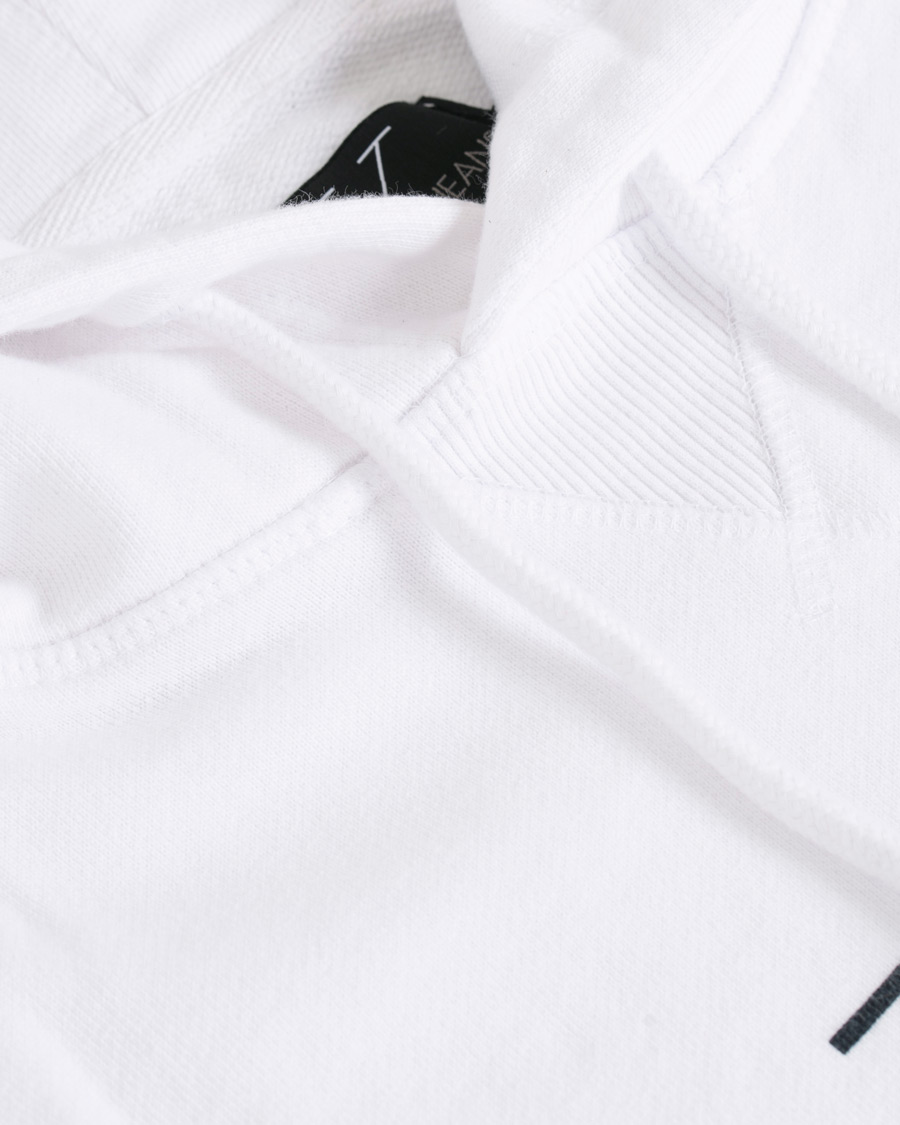 Heren | Truien | Calvin Klein Jeans | Washed Monogram Hoodie White