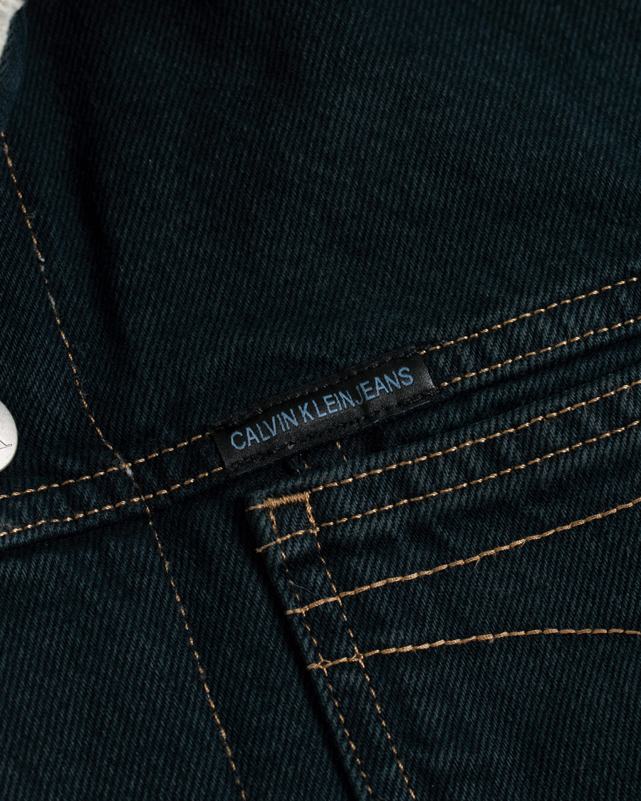 Heren | Jassen | Calvin Klein Jeans | Iconic Omega Sherpa Denim Jacket Black
