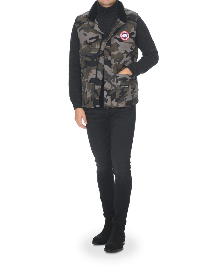 Heren | Jassen | Canada Goose | Freestyle Crew Vest Coastal Grey Camo