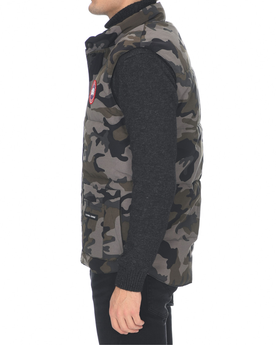 Heren | Jassen | Canada Goose | Freestyle Crew Vest Coastal Grey Camo