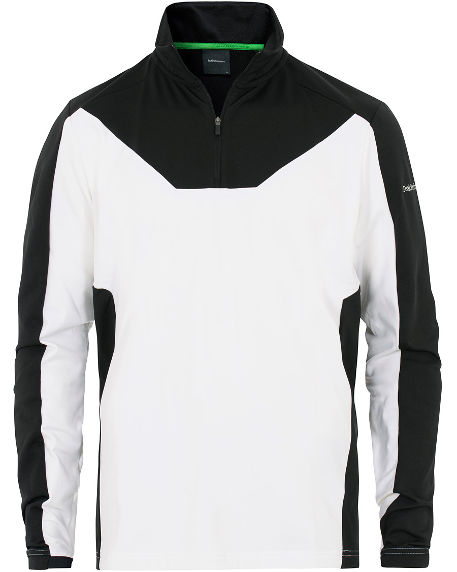 Heren | Truien | Peak Performance | Ace Mid Half Zip White