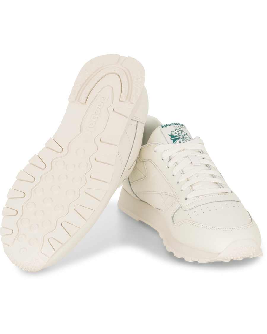Heren | Reebok CL Leather Mu Sneaker White | Reebok | CL Leather Mu Sneaker White