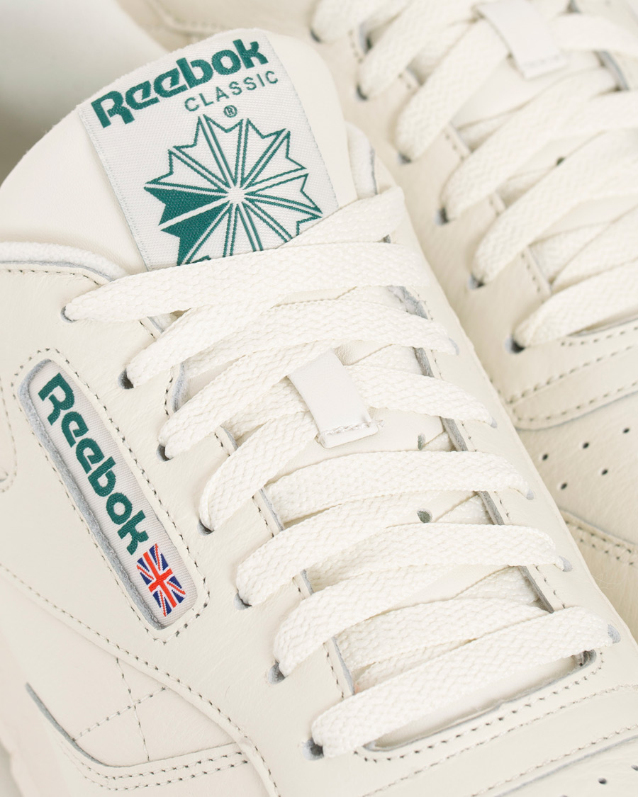 Heren | Reebok CL Leather Mu Sneaker White | Reebok | CL Leather Mu Sneaker White