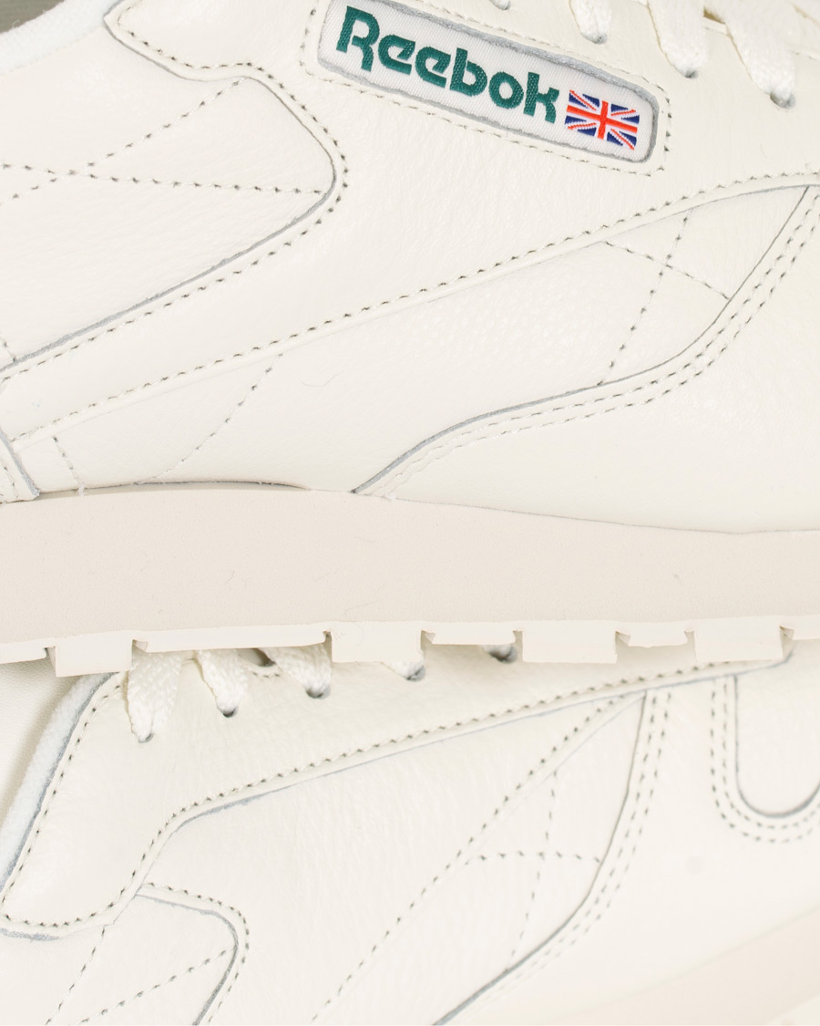 Heren | Reebok CL Leather Mu Sneaker White | Reebok | CL Leather Mu Sneaker White