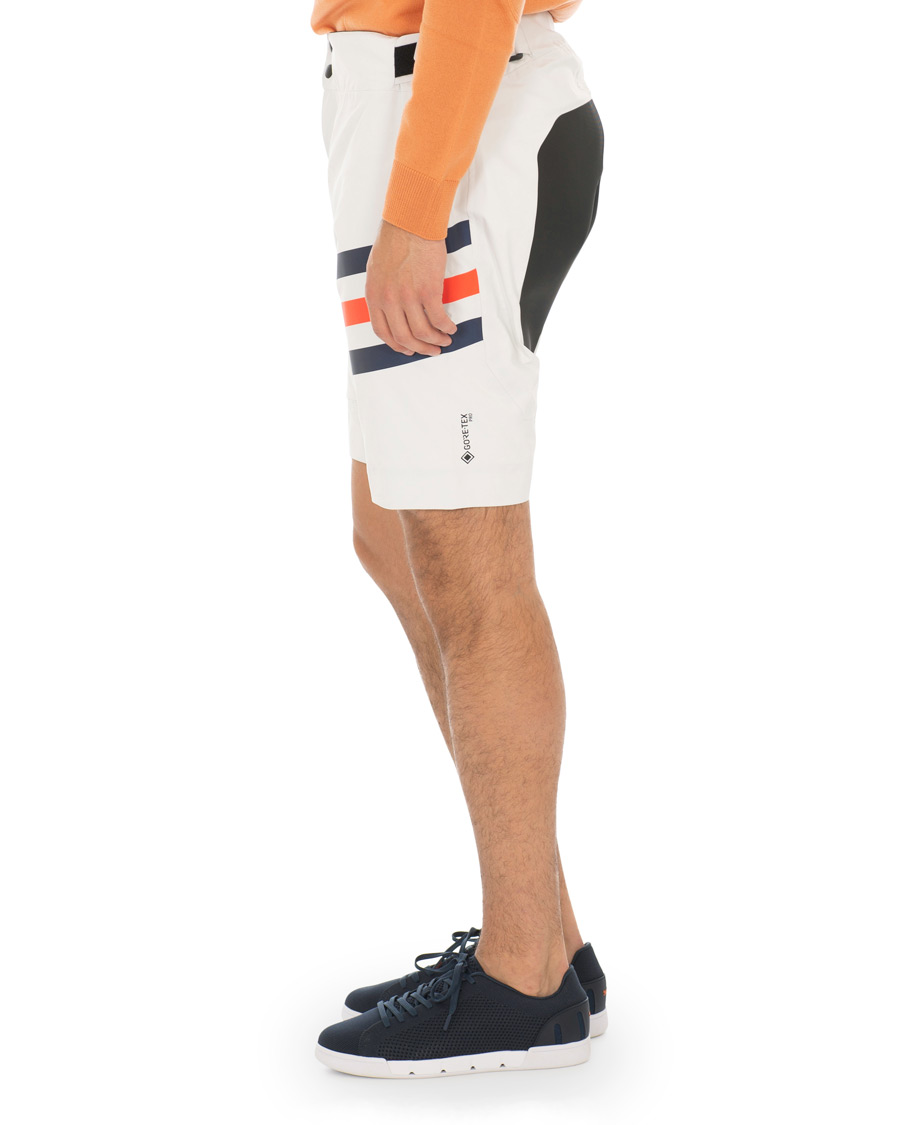 Heren | Broeken | Henri-Lloyd | Henri Lloyd Fremantle Stripe Shorts Cloud White