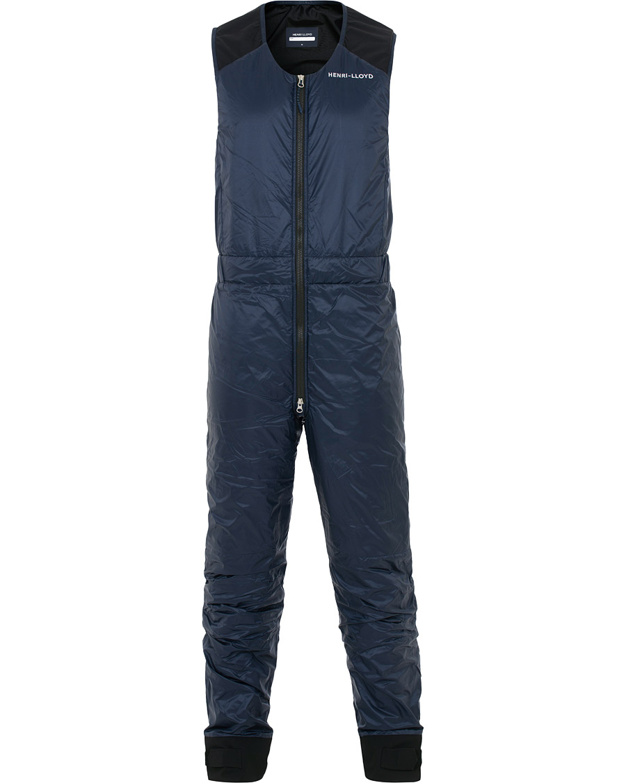 Heren | Broeken | Henri-Lloyd | Henri Lloyd Fremantle Stripe Liner Salopette Navy Blue
